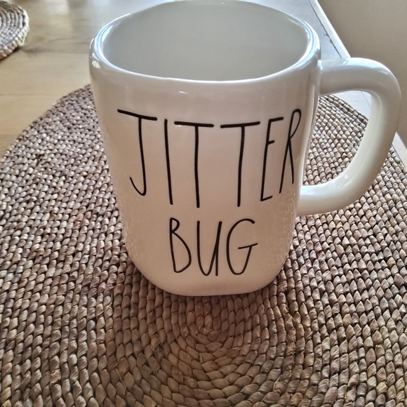 Authentic EUC Rae Dunn "JITTER BUG" Mug - Picture 7 of 9